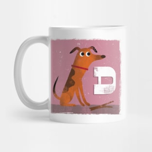D is for Dog Mug